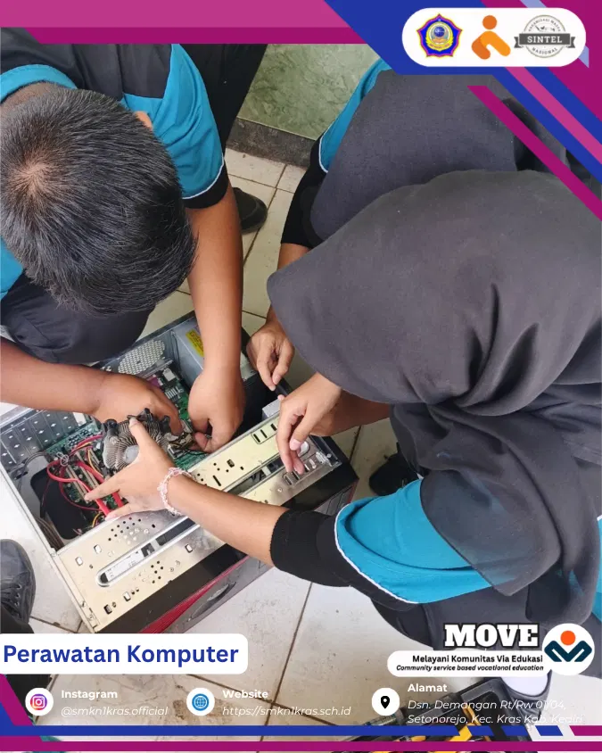 Pemeliharaan Komp & Lab – SMPN 1 Kras