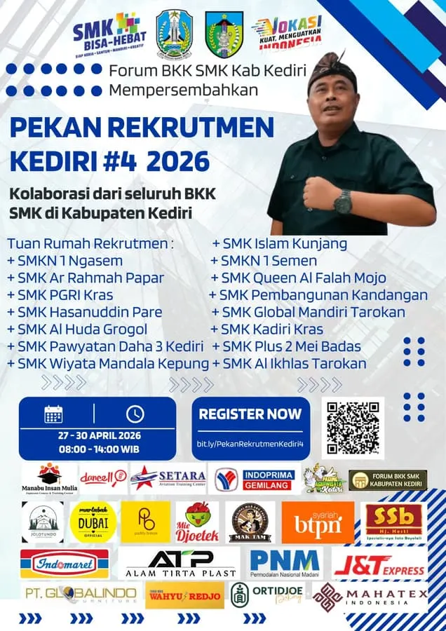 Pekan Rekrutmen Kediri #4 Tahun 2026