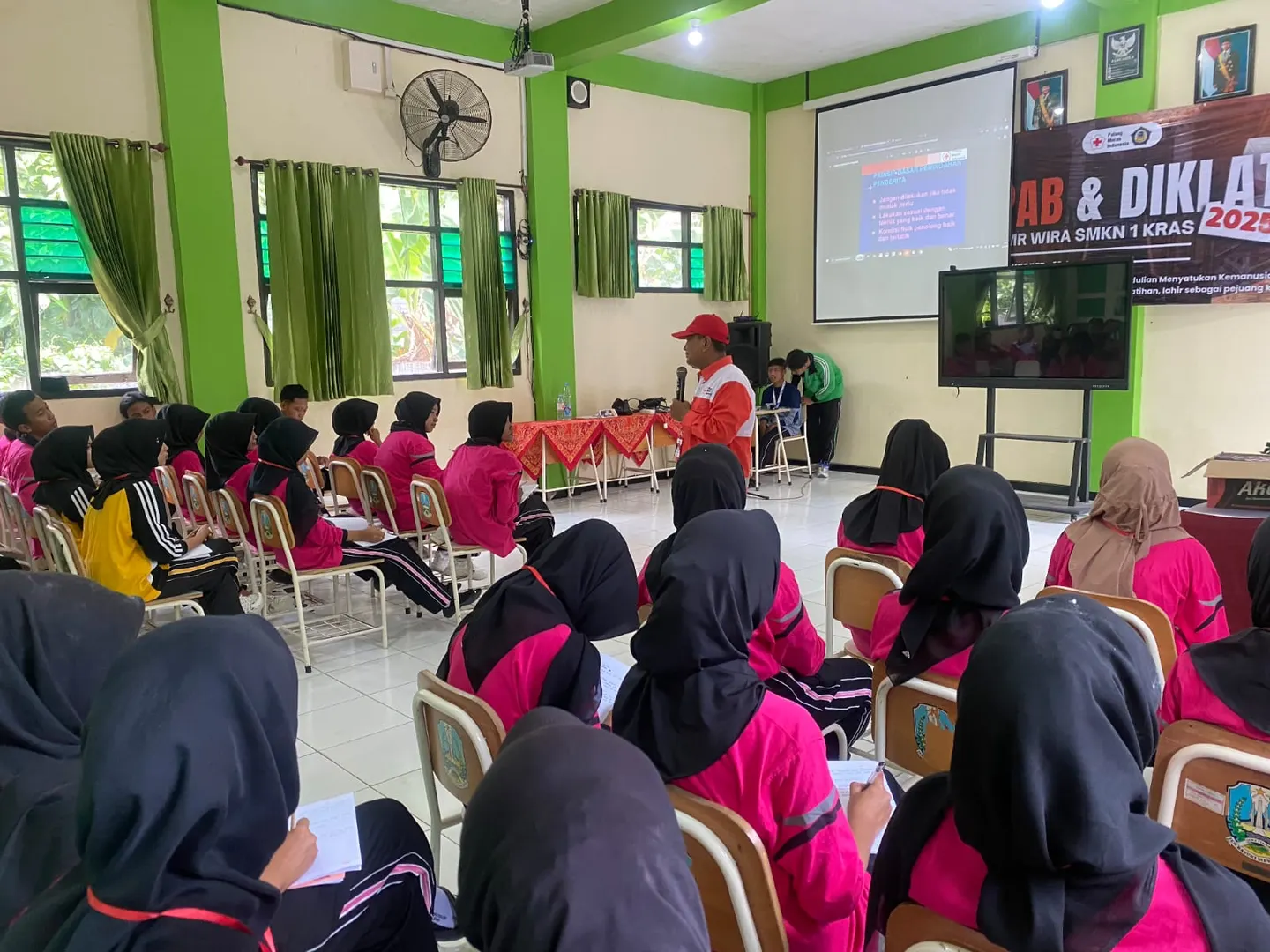 DIKLATSAR PMR WIRA SMKN 1 KRAS TAHUN 2025