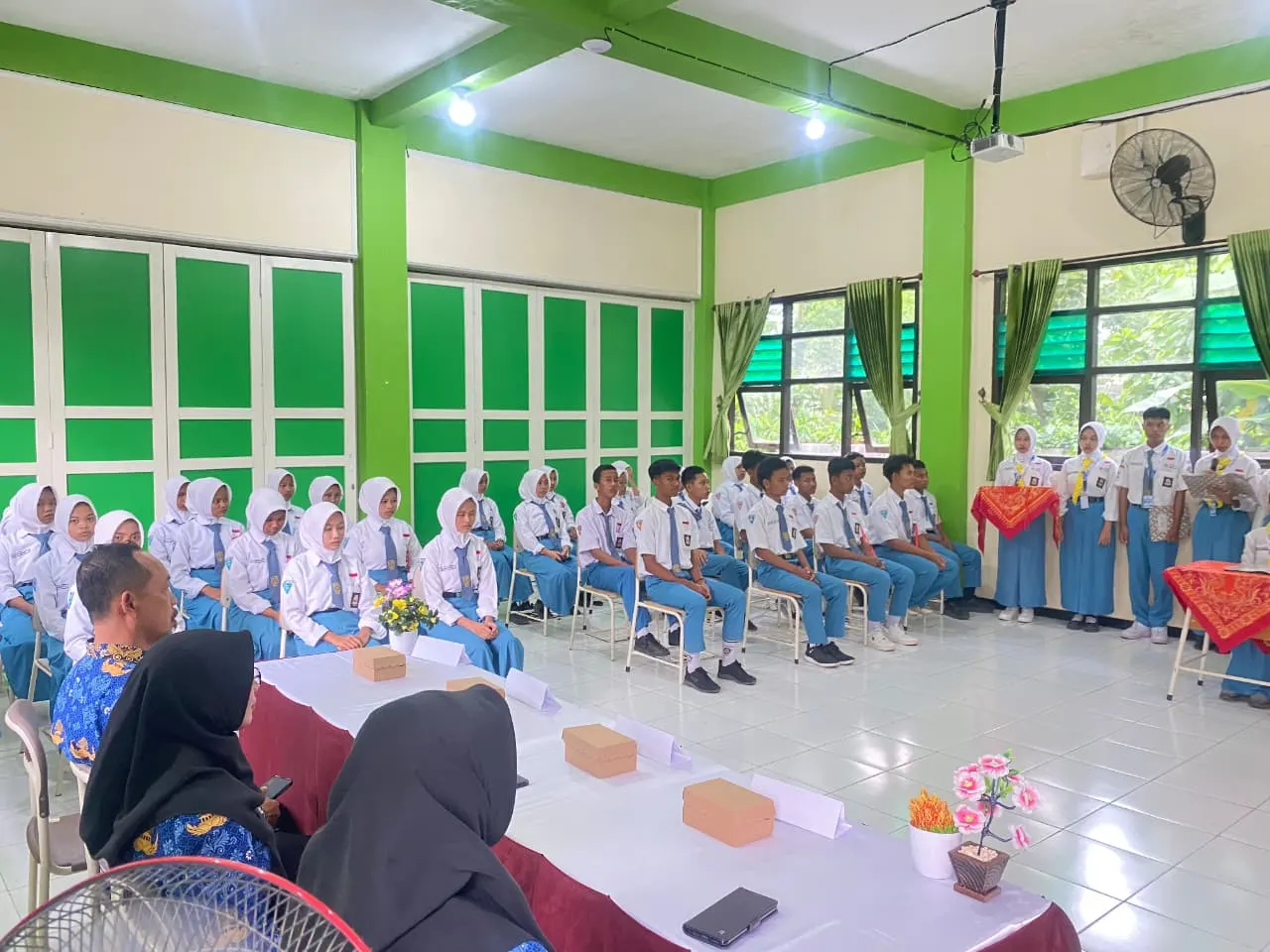 PENERIMAAN ANGGOTA BARU PMR WIRA SMKN 1 KRAS TAHUN 2025
