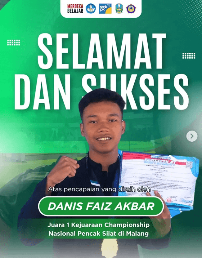Juara 1 Kejuaraan Championship Nasional Pencak Silat
